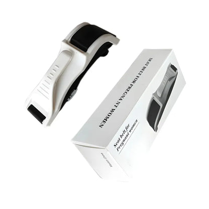  Pregnancy car seat belt adjuster for expectant moms, showcased in a white box on a clean white background.
